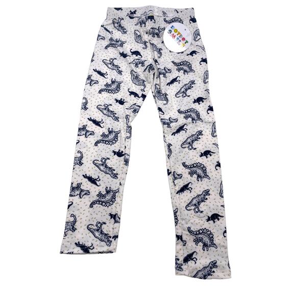 Dot Dot Smile NWT Girls' 2T Dinosaur Pattern Stretch Legging Pants - Picture 1 of 4